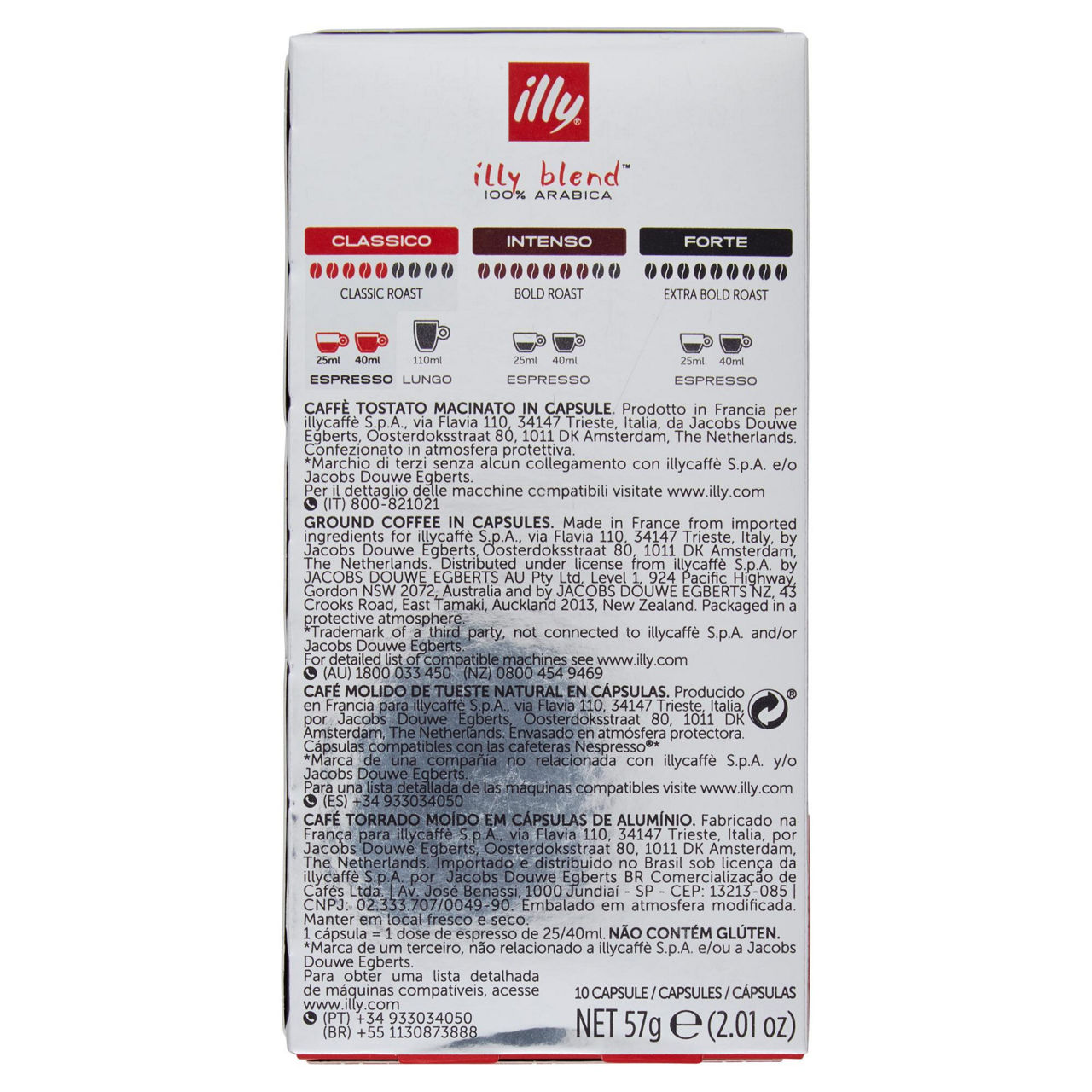 Caffè in capsule gusto classico compatibili con Nespresso 10 pz - Immagine 51