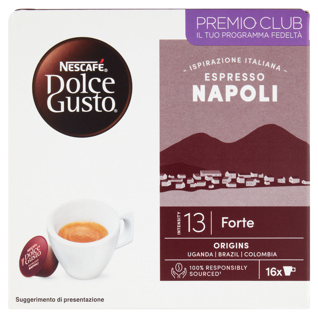 Caffè in capsule Napoli 16 pz
