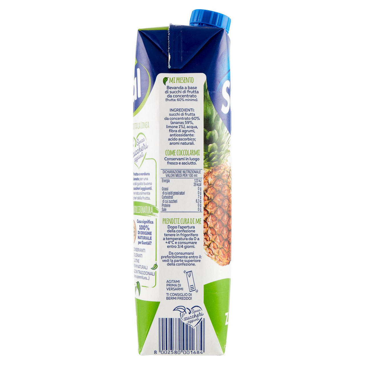 Bevada all'ananas senza zuccheri aggiunti 1 lt - Immagine 41