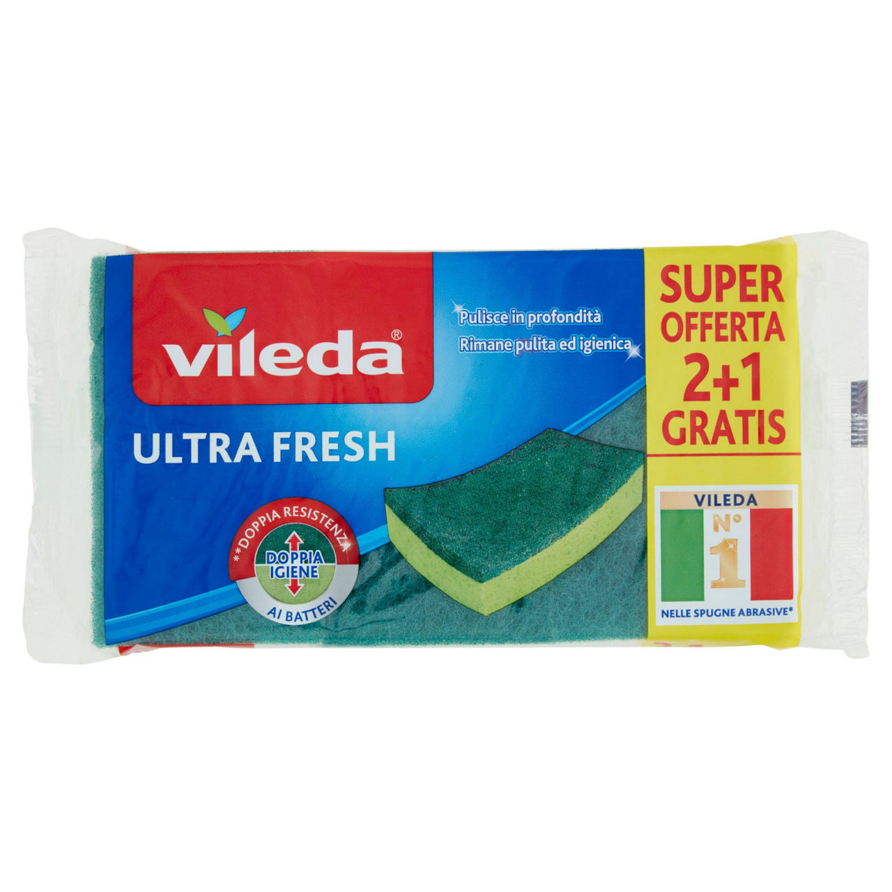 Spugne abrasive ultra fresh 3 pz - Immagine 01