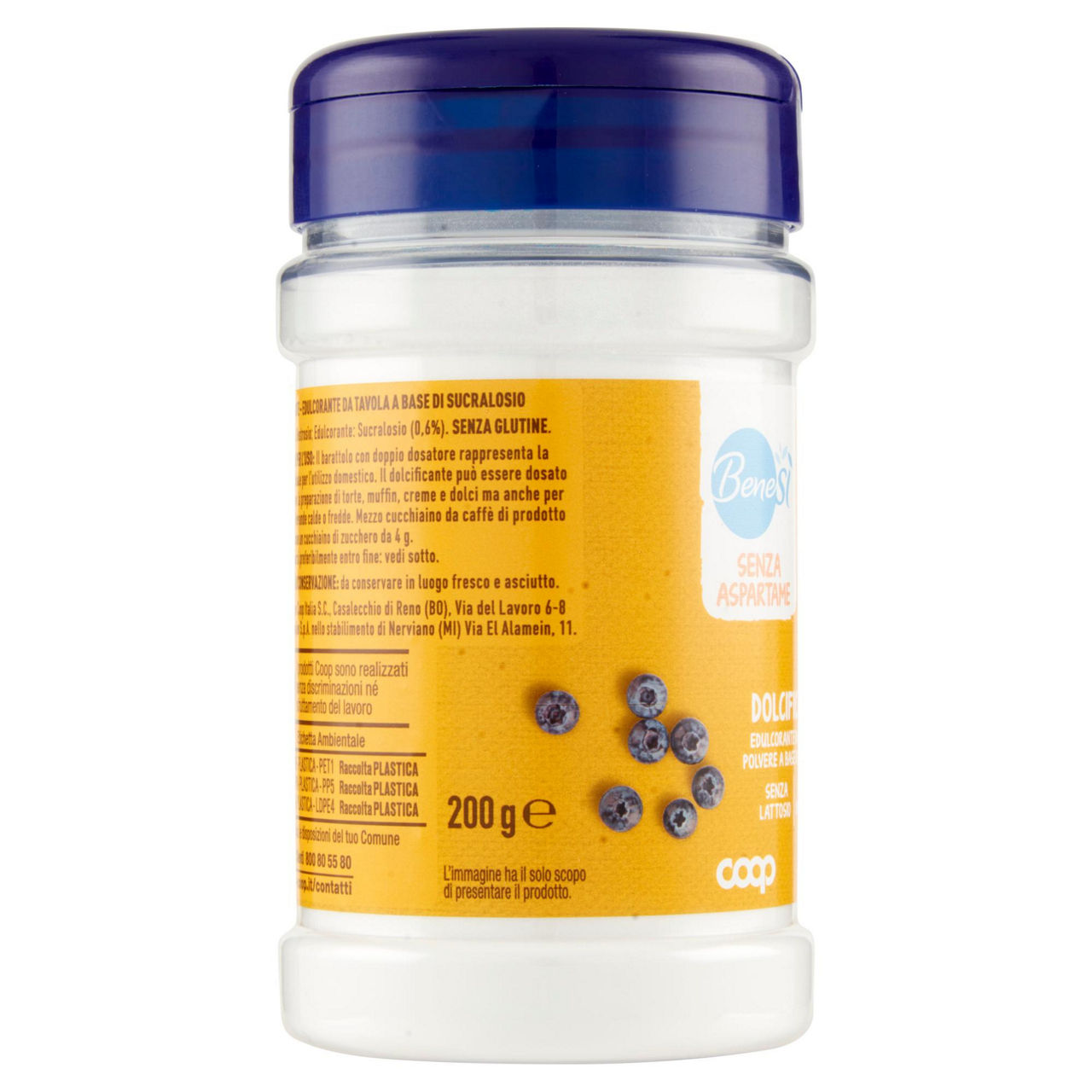 Dolcificante edulcorante in polvere 200 gr - Immagine 41