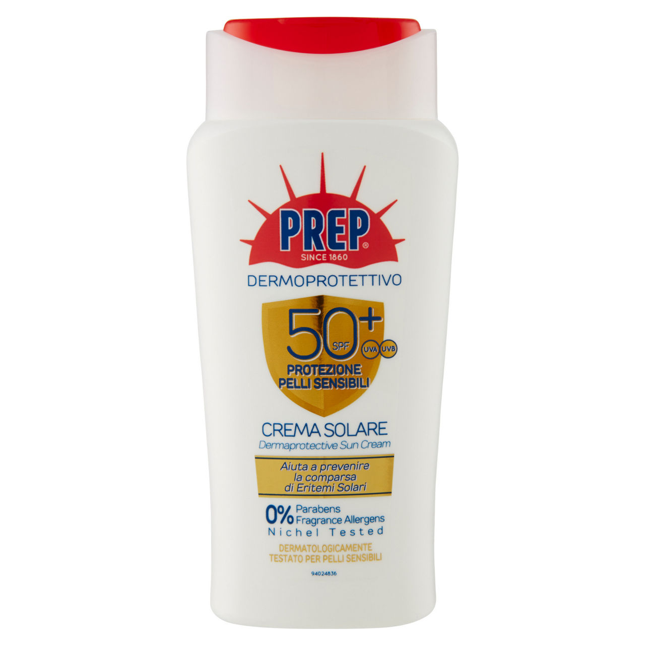Crema solare 50+ pelli sensibili prep ml.200 - Immagine 01