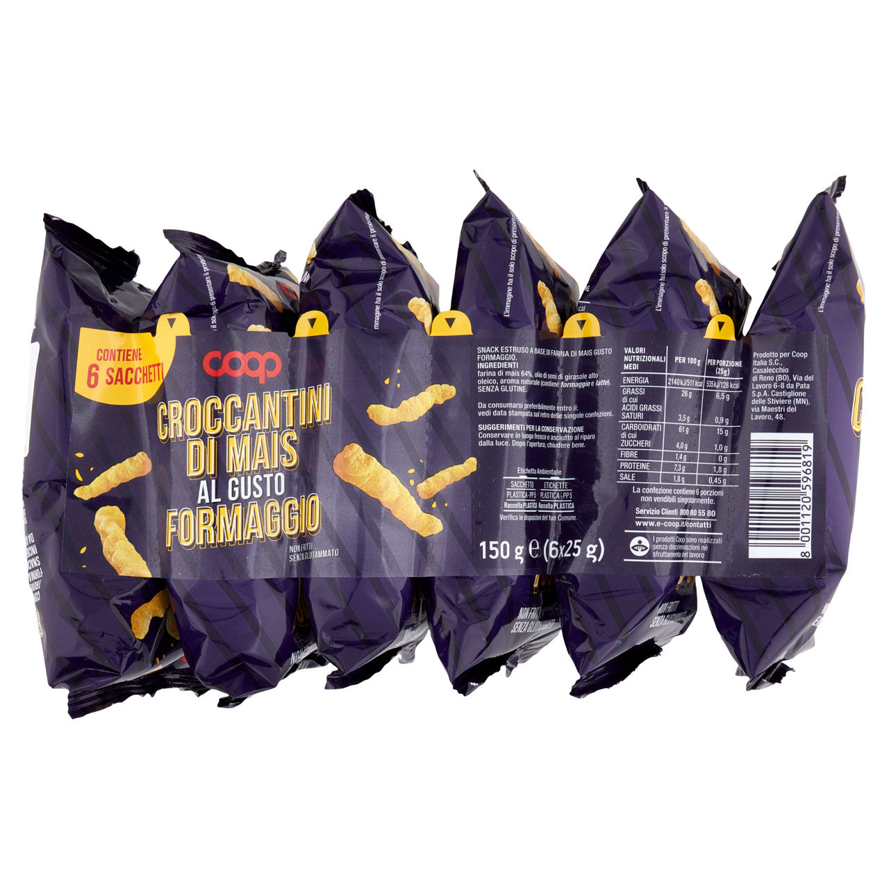 Croccantini al formaggio 6 pz x 25 gr - Immagine 41