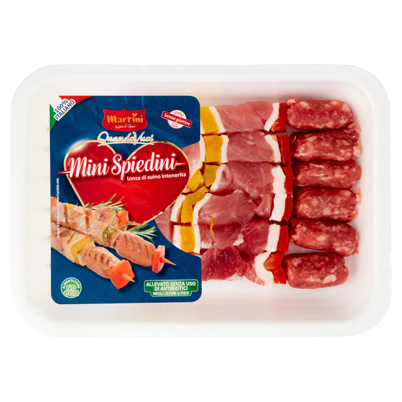 Mini spiedini di suino 300 gr - Immagine 01