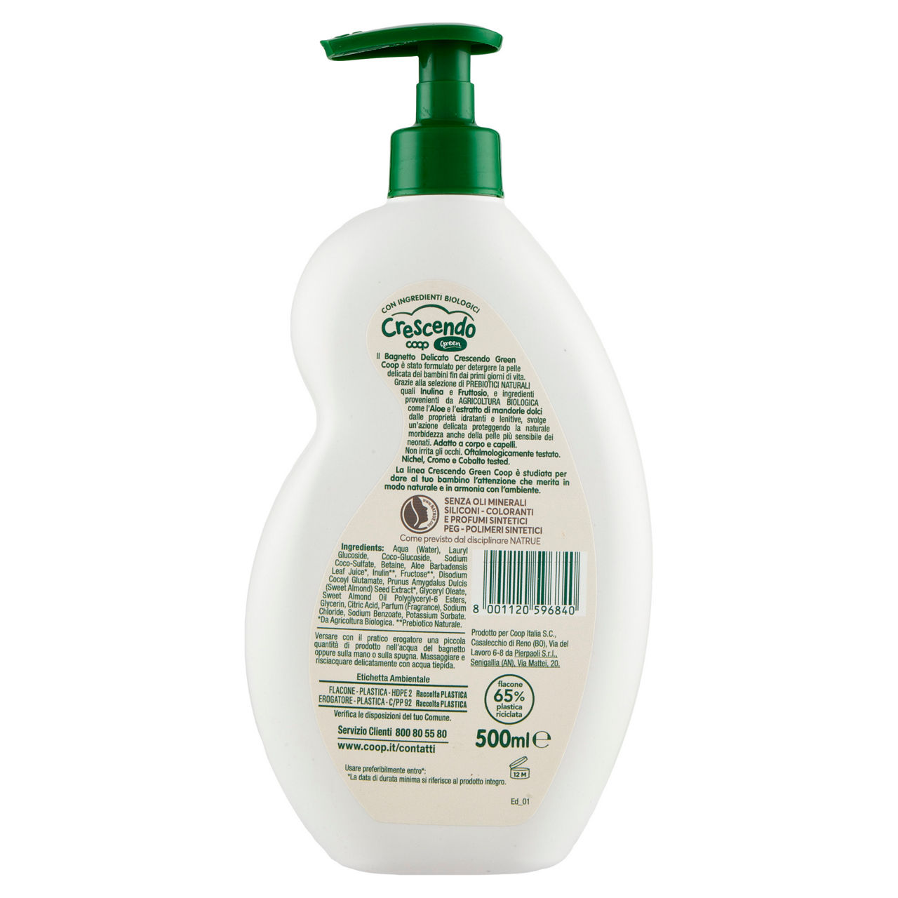 Bagnetto delicato coop crescendo natrue flacone ml.500 - Immagine 11