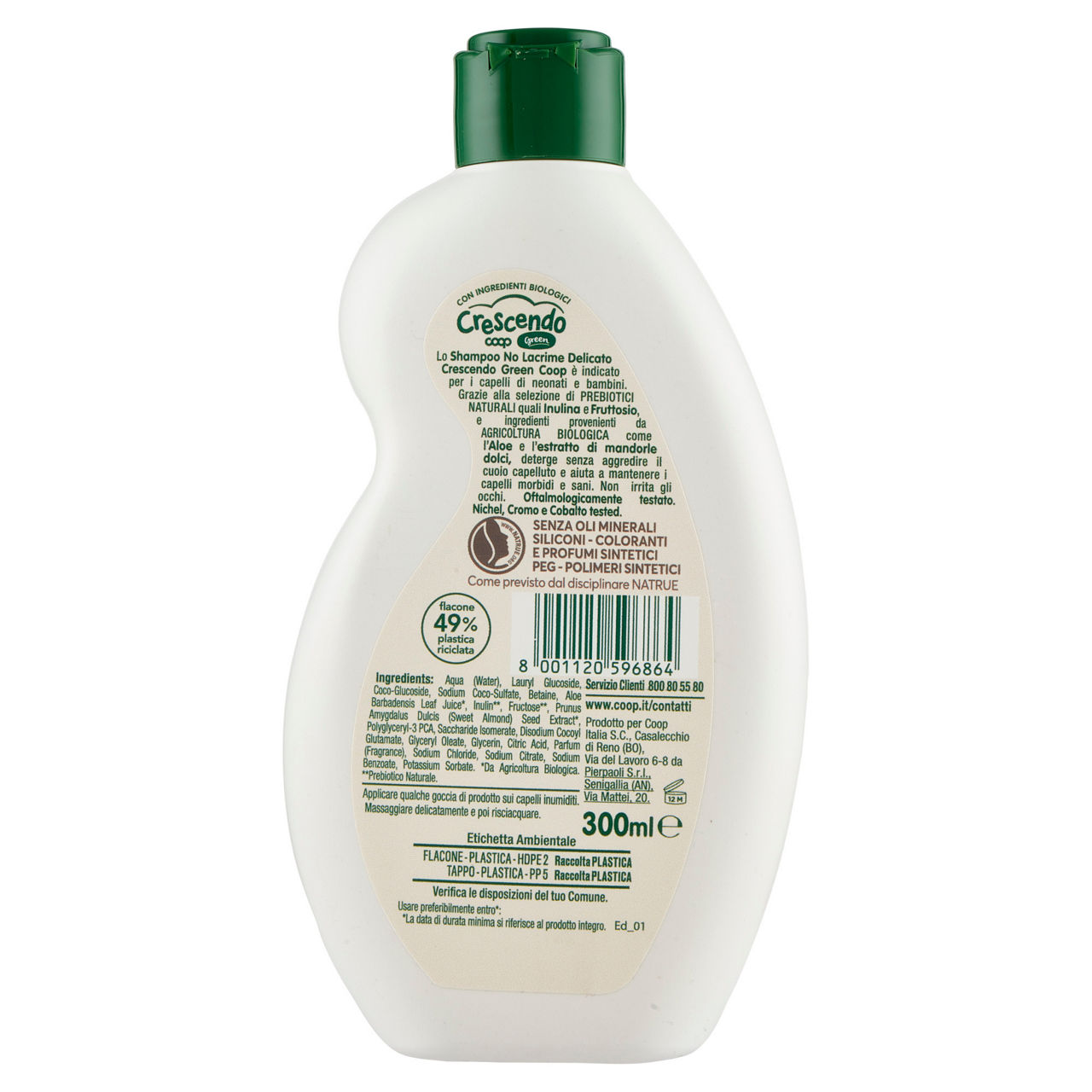 Shampoo no lacrime delicato coop crescendo natrue flacone ml.300 - Immagine 41
