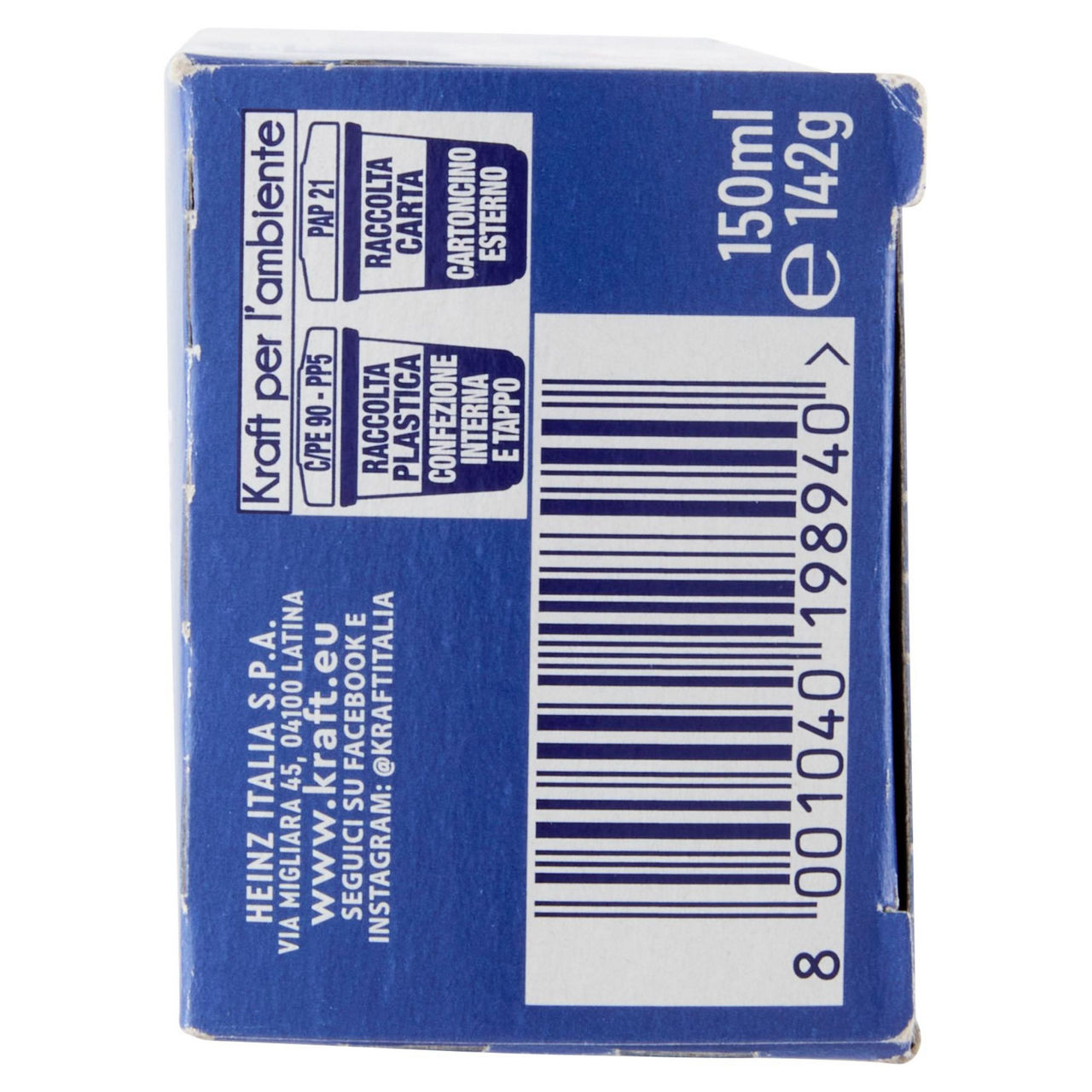 Kraft mayo tube regular 142g - Immagine 11