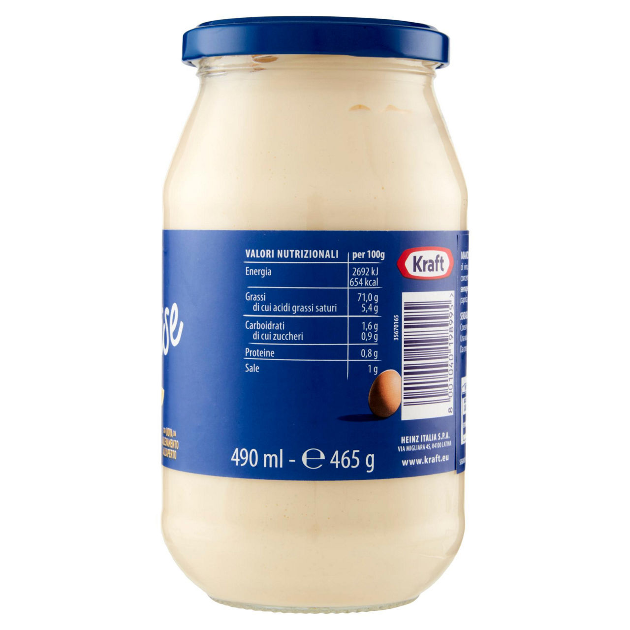 Mayonnaise kraft mayo regular gr 465 - Immagine 31