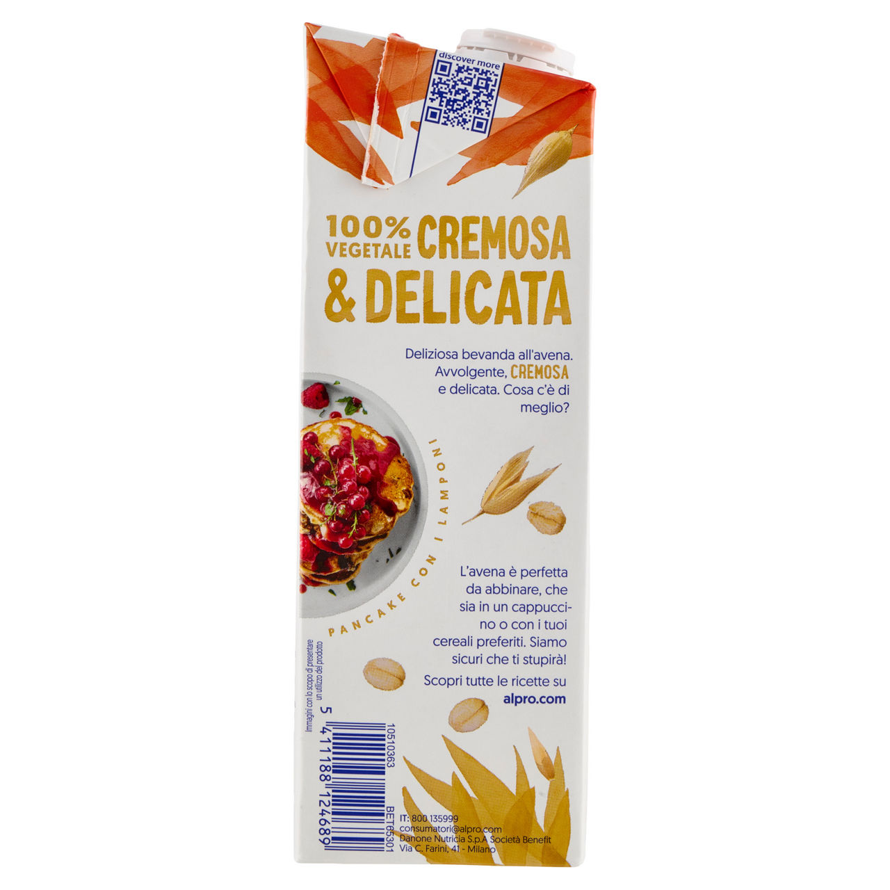 Bevanda di avena senza zuccheri aggiunti 1 lt - Immagine 11