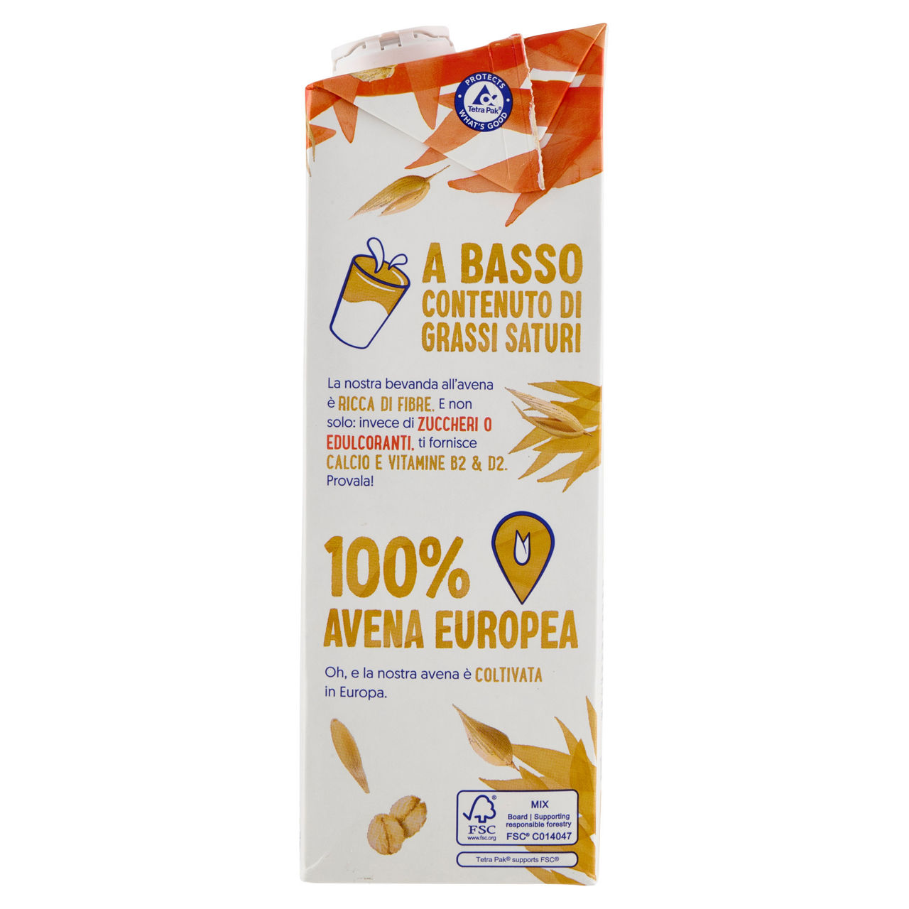 Bevanda di avena senza zuccheri aggiunti 1 lt - Immagine 41