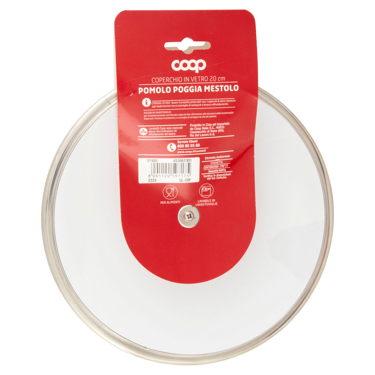 Coperchio in vetro 20 cm - Immagine 11