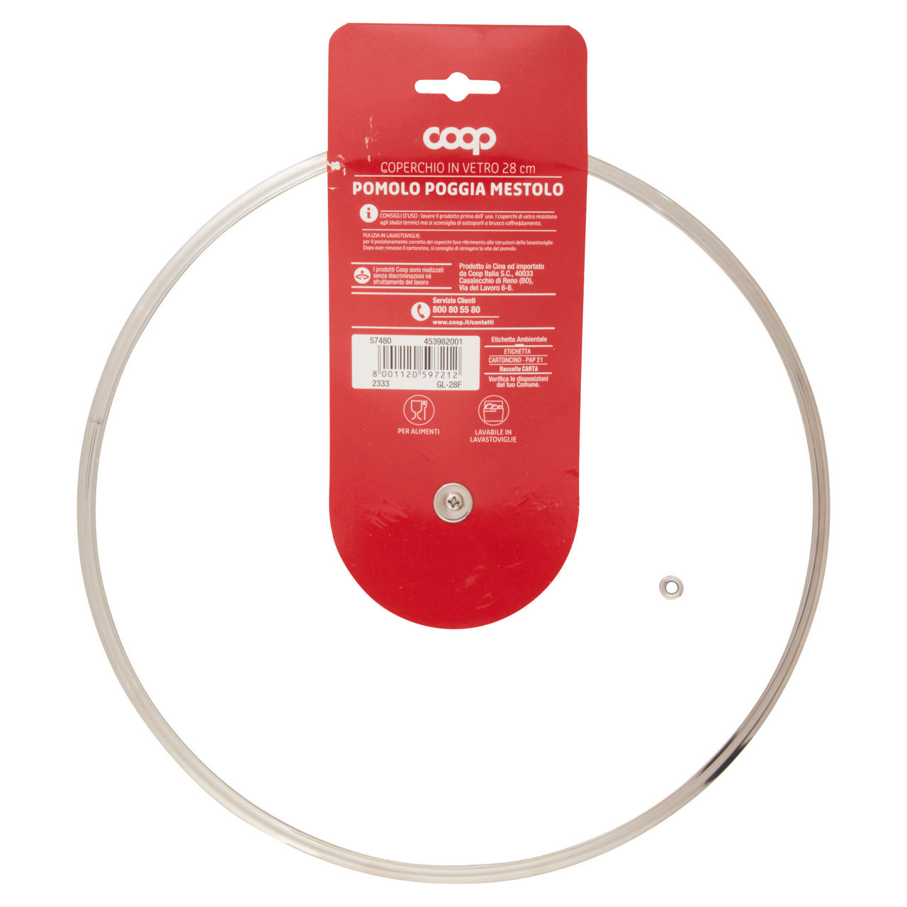 Coperchio in vetro 28 cm - Immagine 11