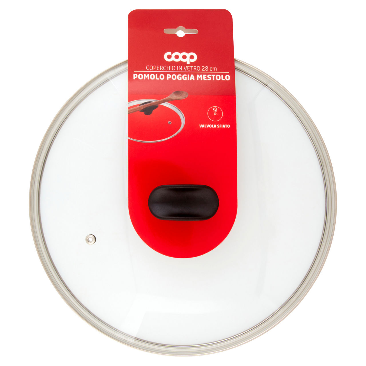 Coperchio in vetro 28 cm