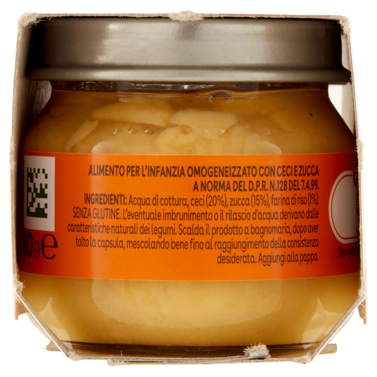 Omogeneizzato di ceci con zucca  2 pz x 80 gr - Immagine 51