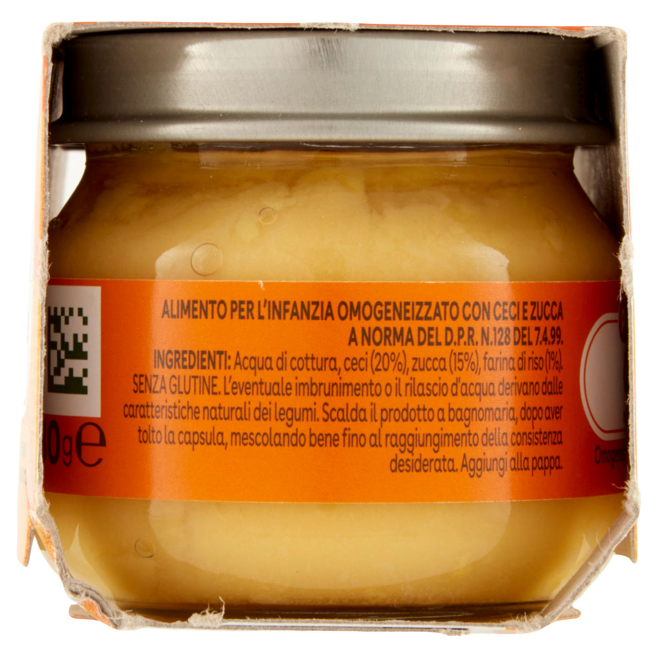 Omogeneizzato di ceci con zucca  2 pz x 80 gr - Immagine 11