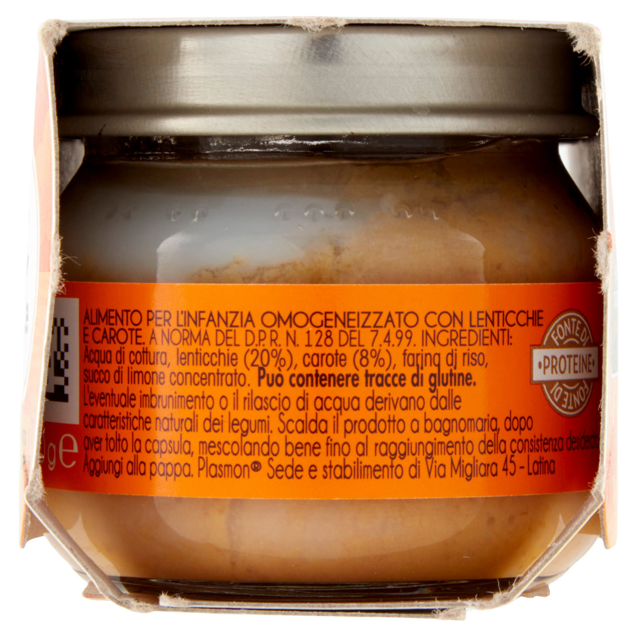 Omogeneizzato di lenticchie con carote 2 pz x 80 gr - Immagine 21