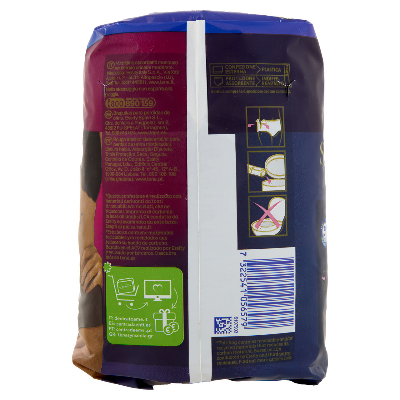 Assorbenti per incontinenza normal medium noir 10 pz - Immagine 31