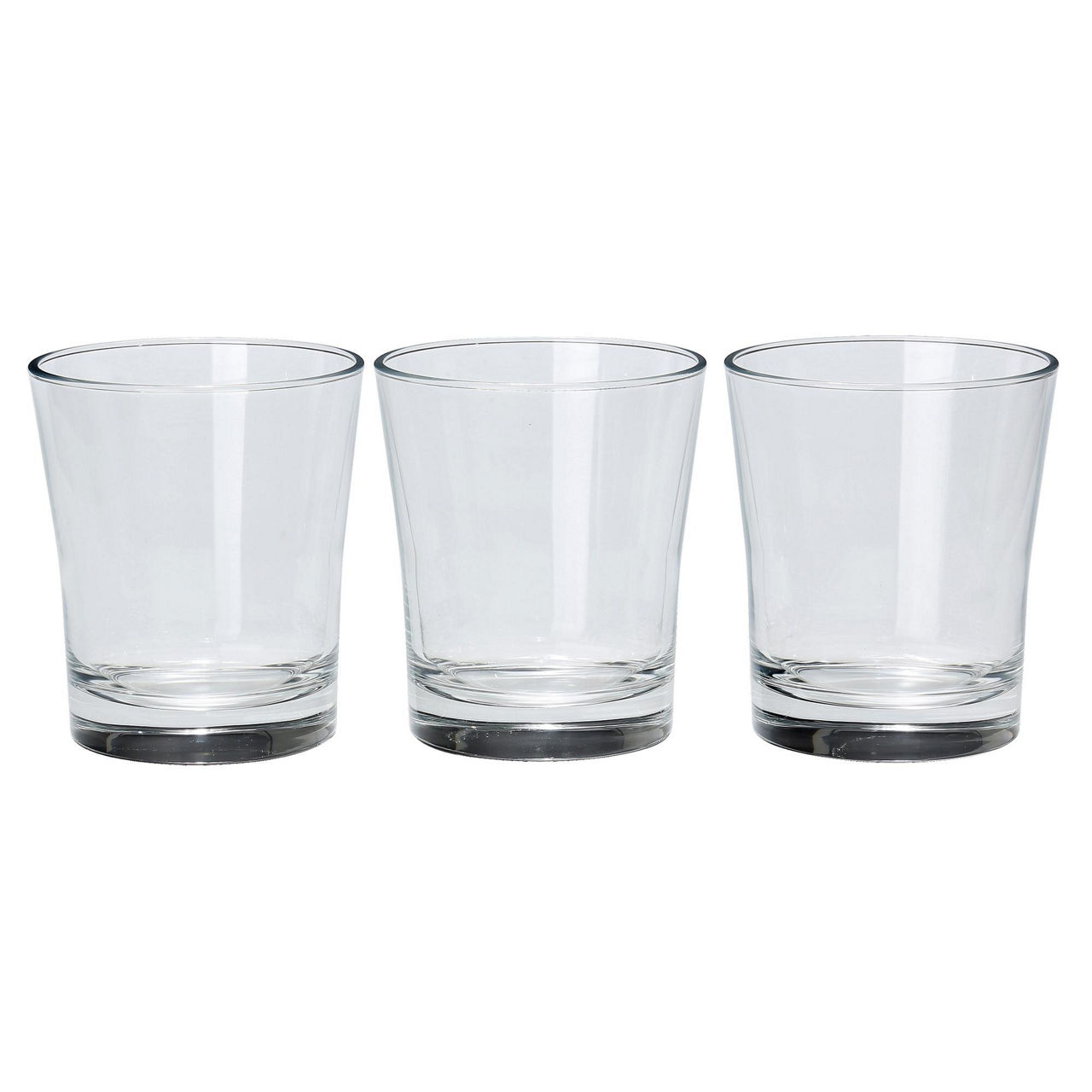 Bicchiere trasparente vetro 30 cl 3 pz - Immagine 21