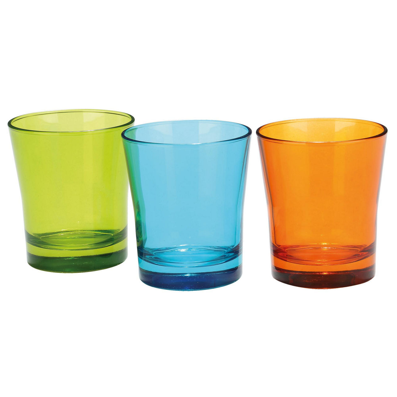 Bicchiere colorato vetro 30 cl 3 pz - Immagine 21