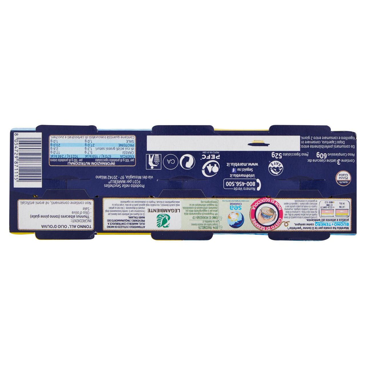 Tonno all'olio di oliva 3 pz x 60 gr - Immagine 21