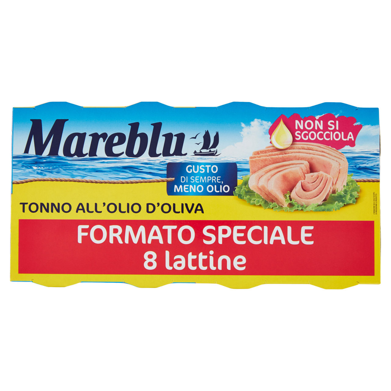 Tonno all'olio di oliva 8 pz x 60 gr - Immagine 01