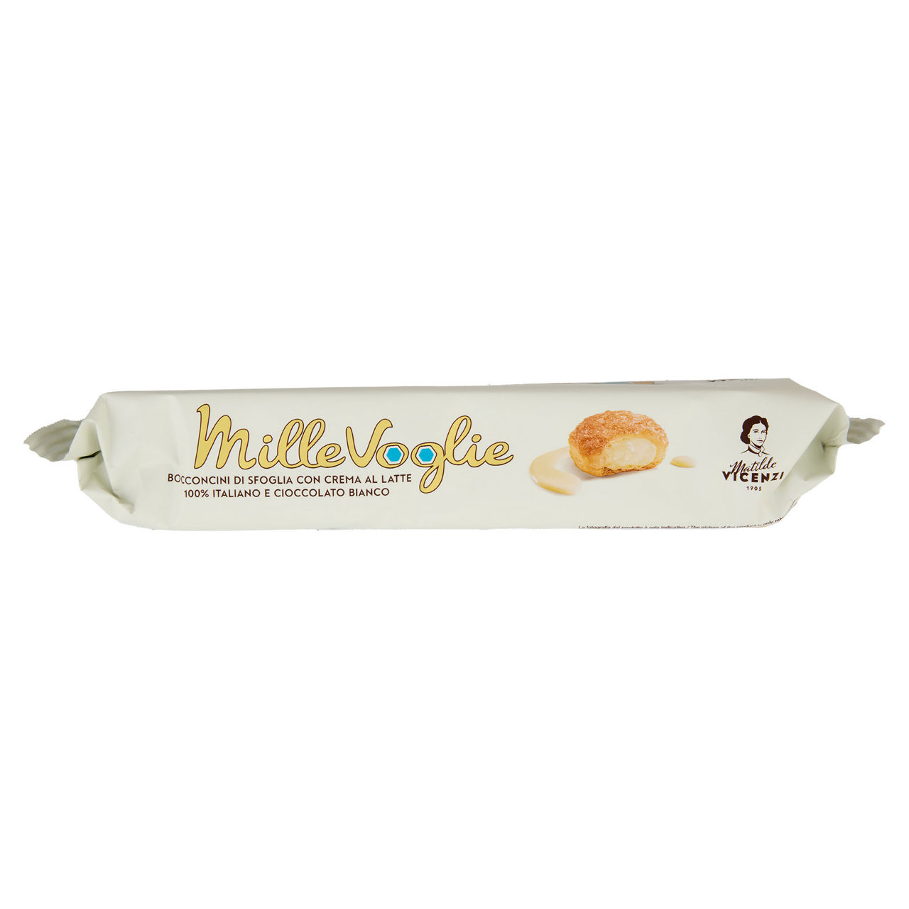 Snack di sfoglia ripiena con crema al latte 100 gr - Immagine 41