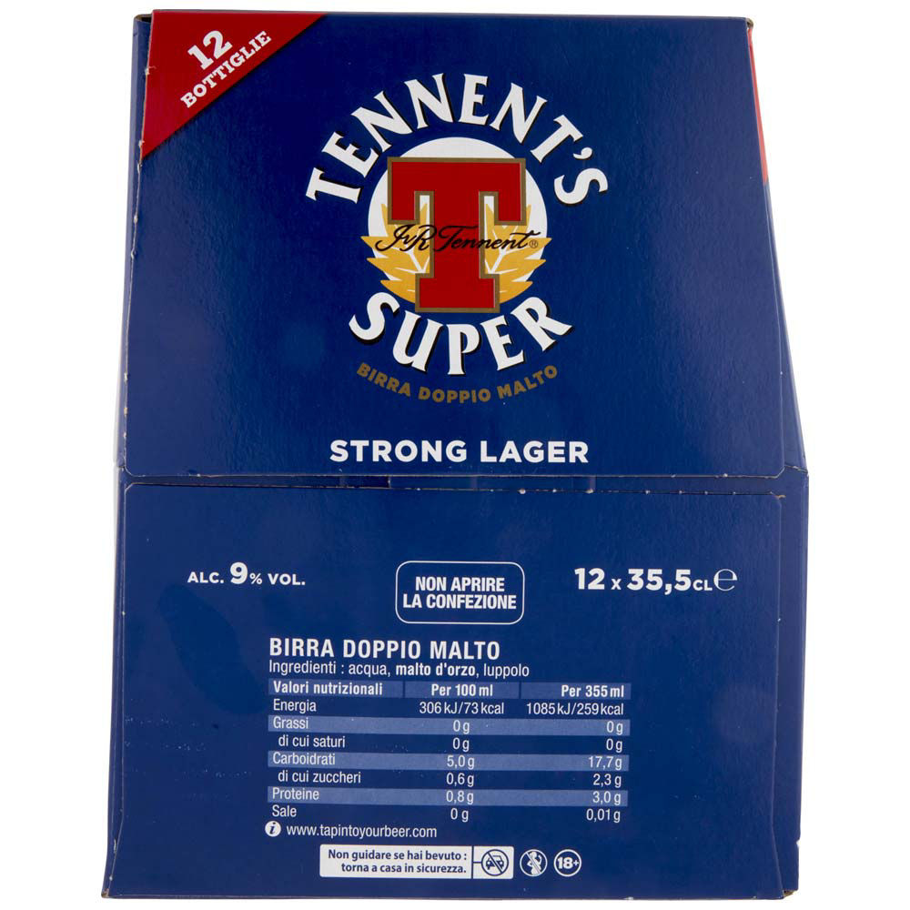 Birra Tennent's Super Strong Lager 12 pz x 355 ml - Immagine 11