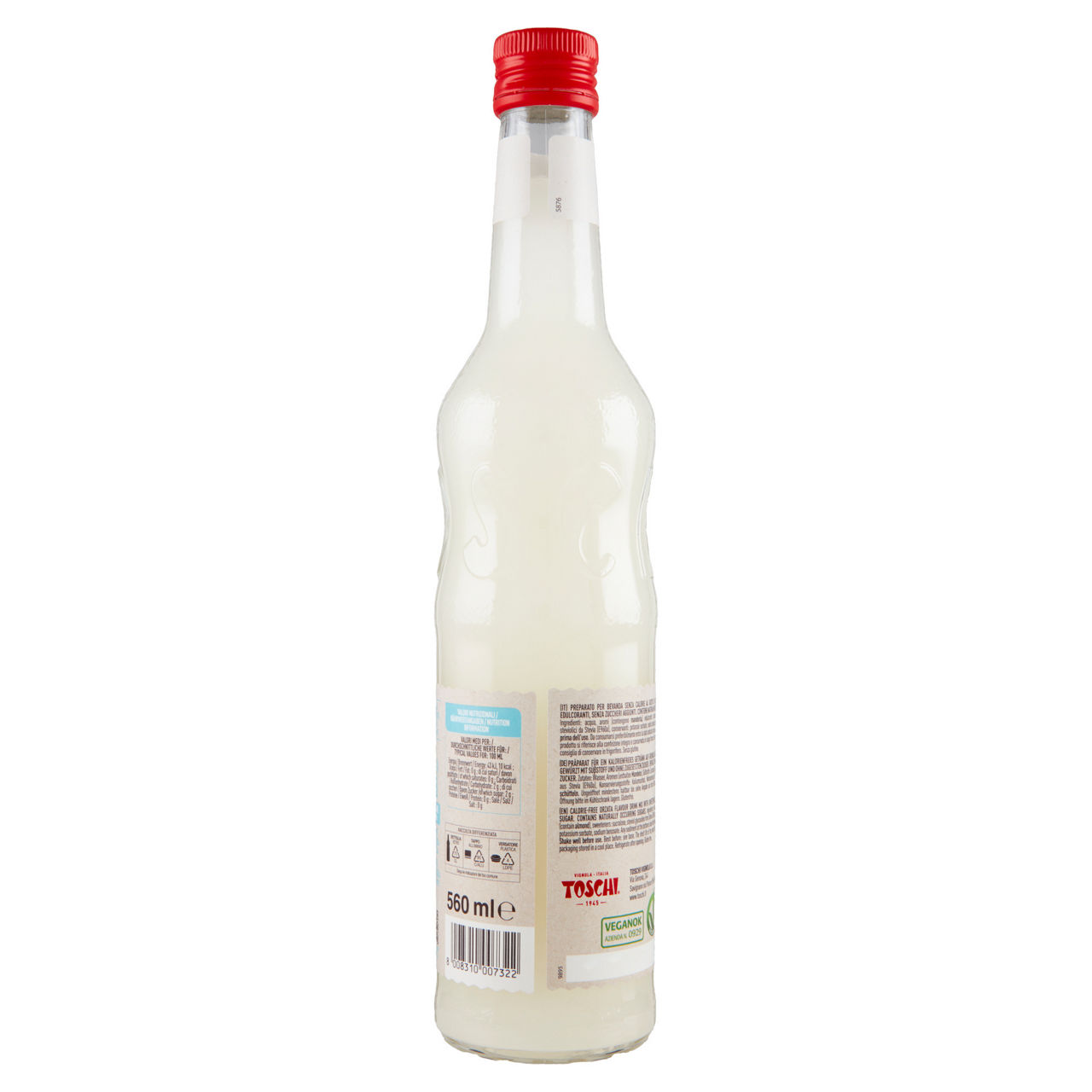 Sciroppo orzata linea zero + toschi bottiglia ml 560 - Immagine 31