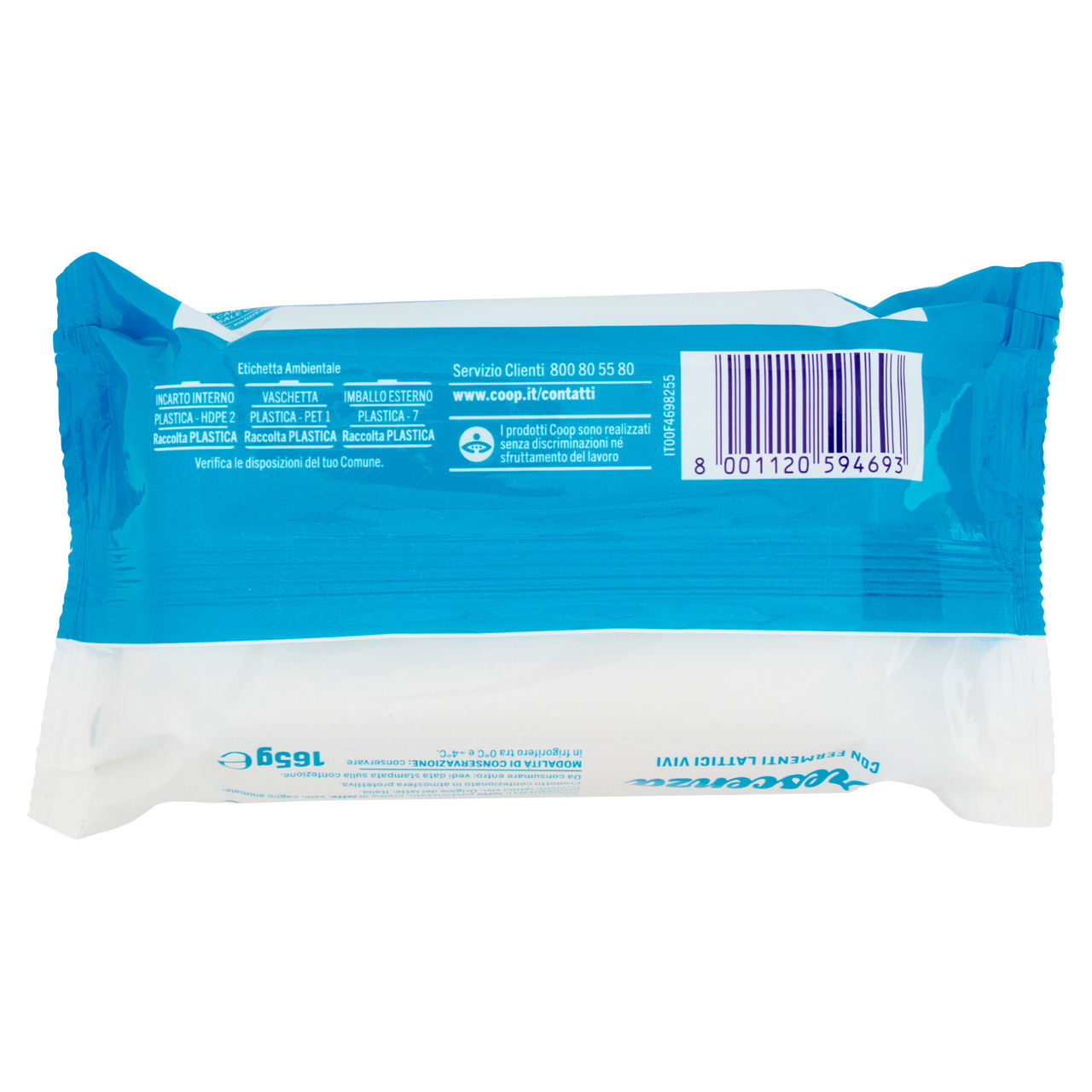 Crescenza con fermenti lattici vivi 165 gr - Immagine 91