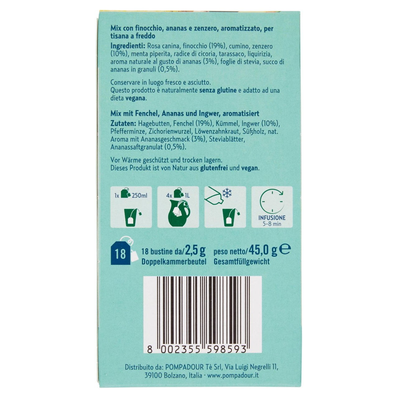 TISANA FREDDA VENTRE PIATTO POMPADOUR G 45 - Immagine 11