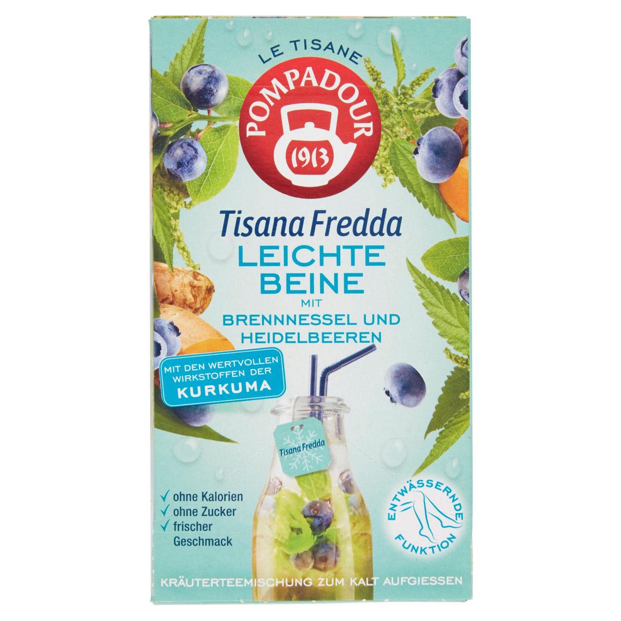 Tisana fredda Gambe Leggere con ortica e mirtilli 18 filtri - Immagine 11