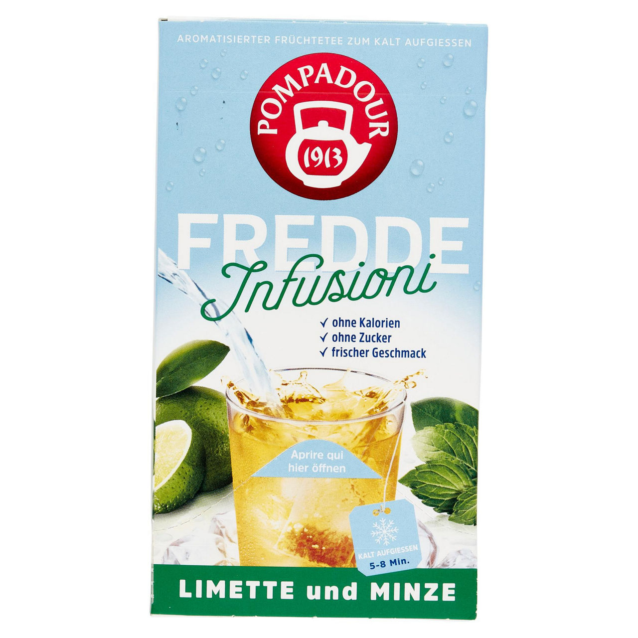 Infuso freddo lime e menta 18 filtri - Immagine 11