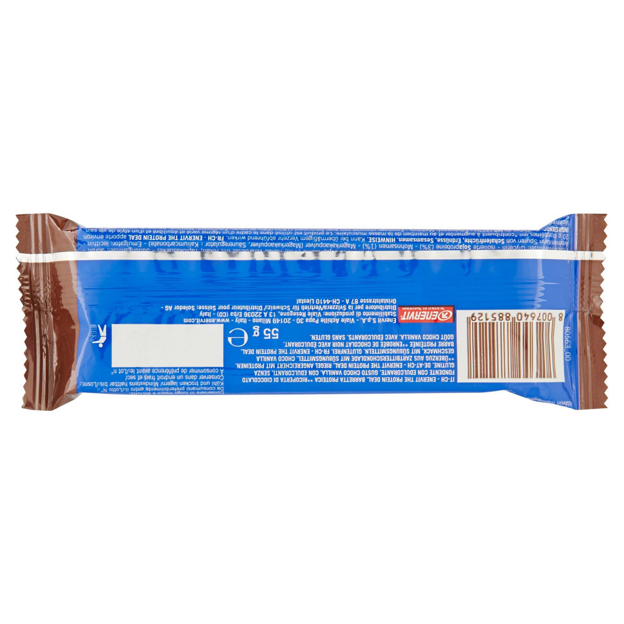 Barretta proteica gusto cioccolato e vaniglia 55 gr - Immagine 51