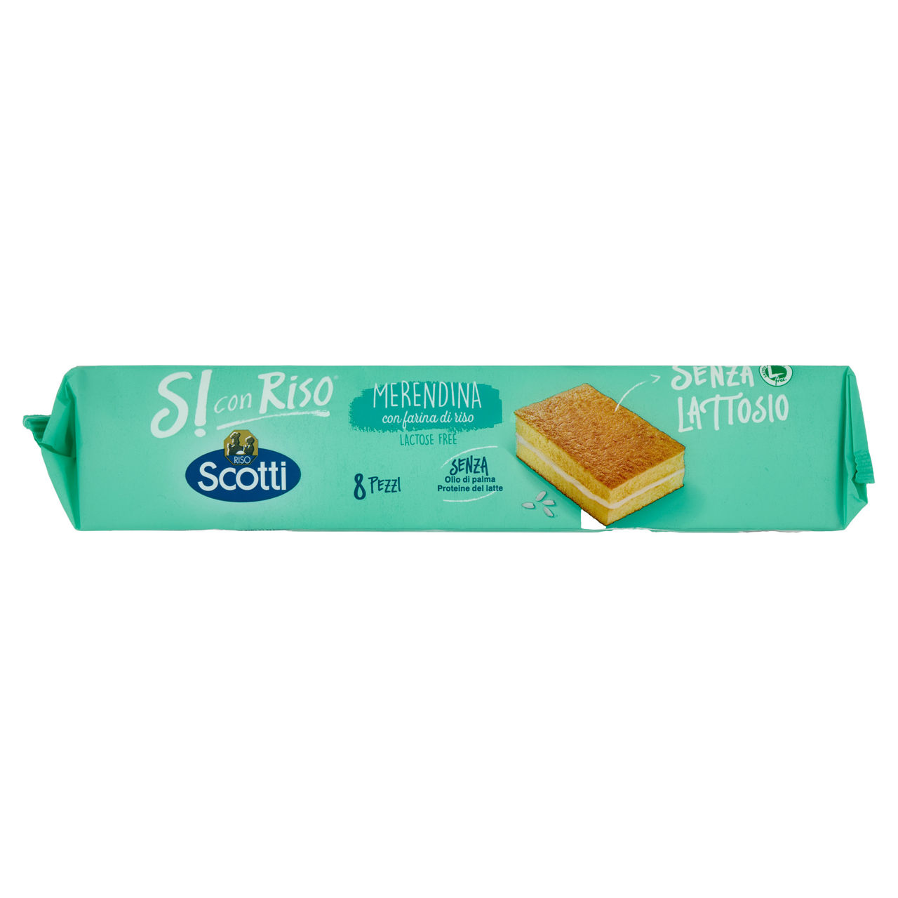Trancetti merendine di pan di spagna con farina di riso senza lattosio 8 pz 200 gr - Immagine 41
