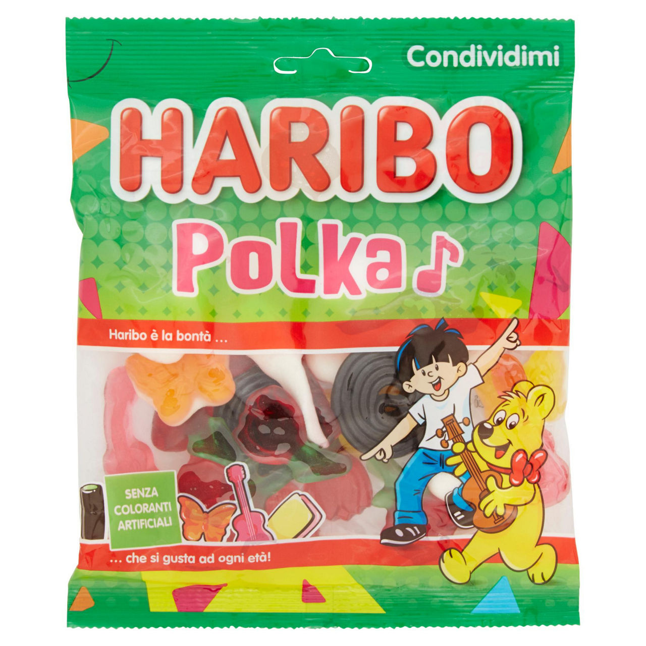Caramelle gommose Polka 175 gr