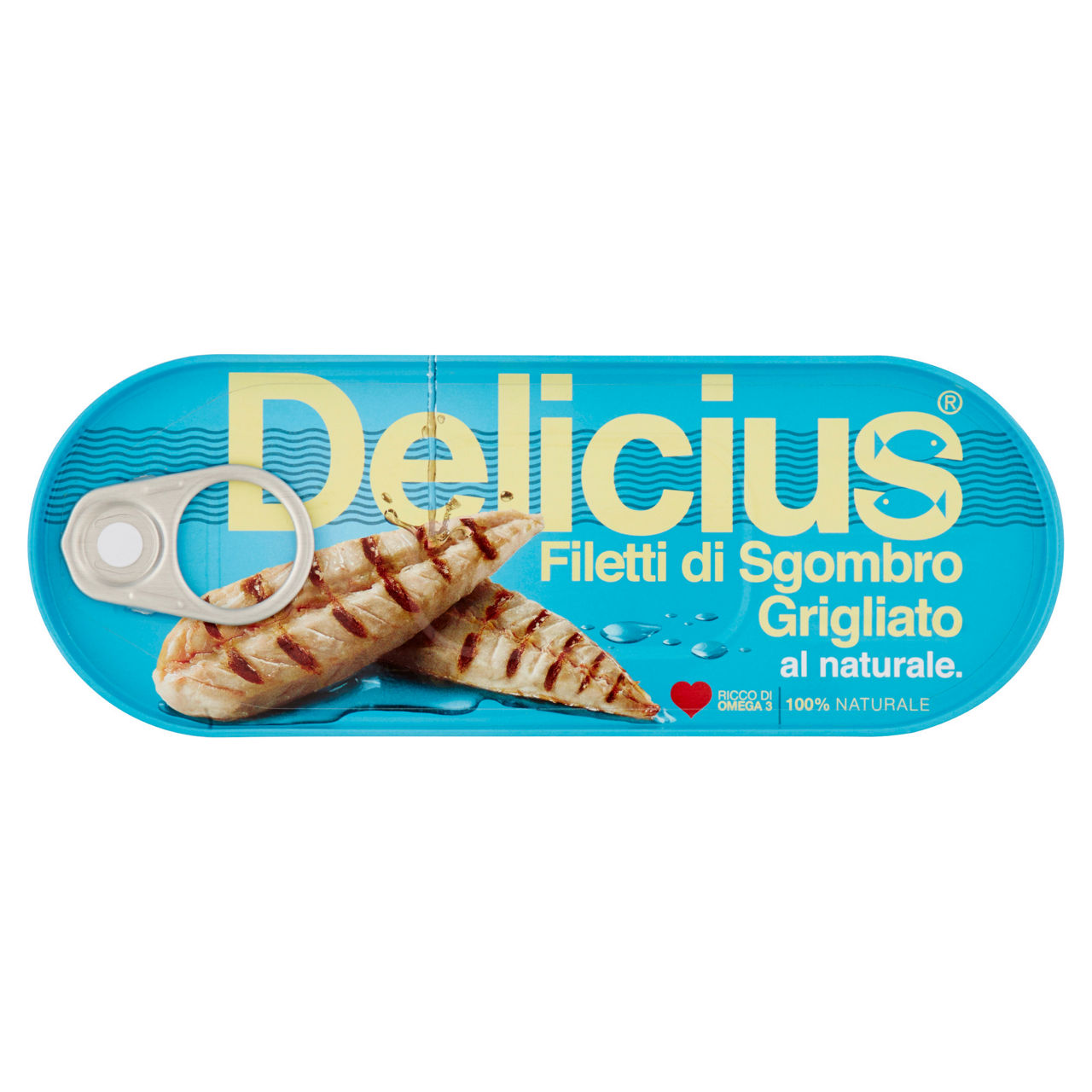 Sc. filetti sgombro grigliati al naturale 110 g sgocc. 75 g