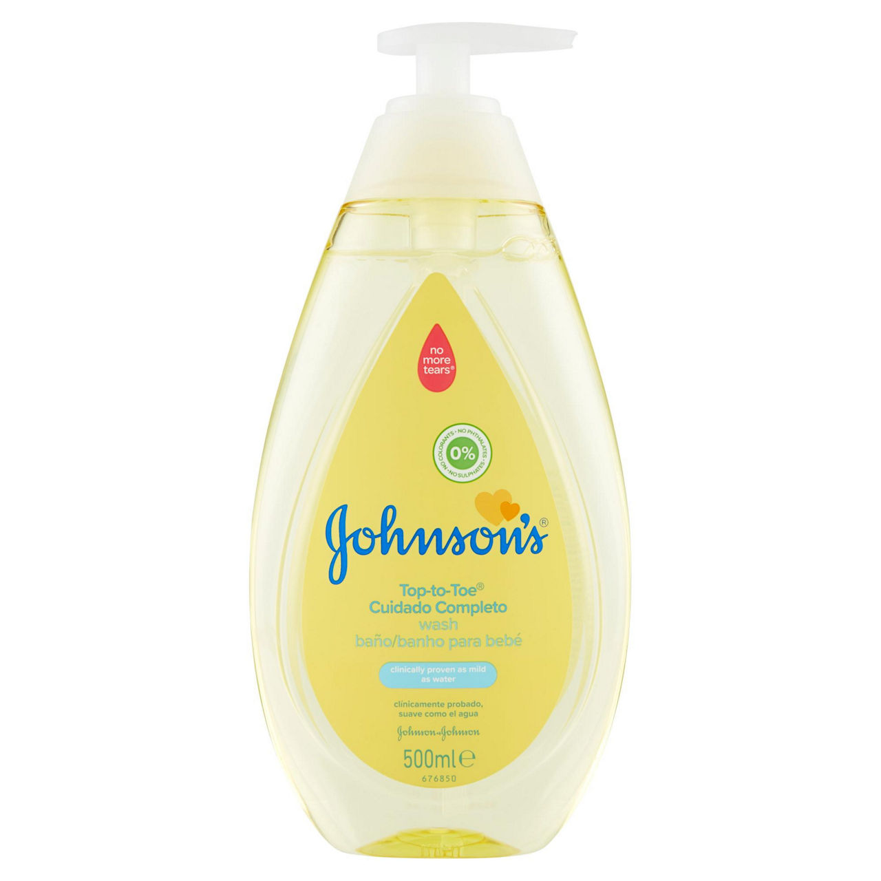 Detergente bagnetto neonato top-to-toe 500 ml
