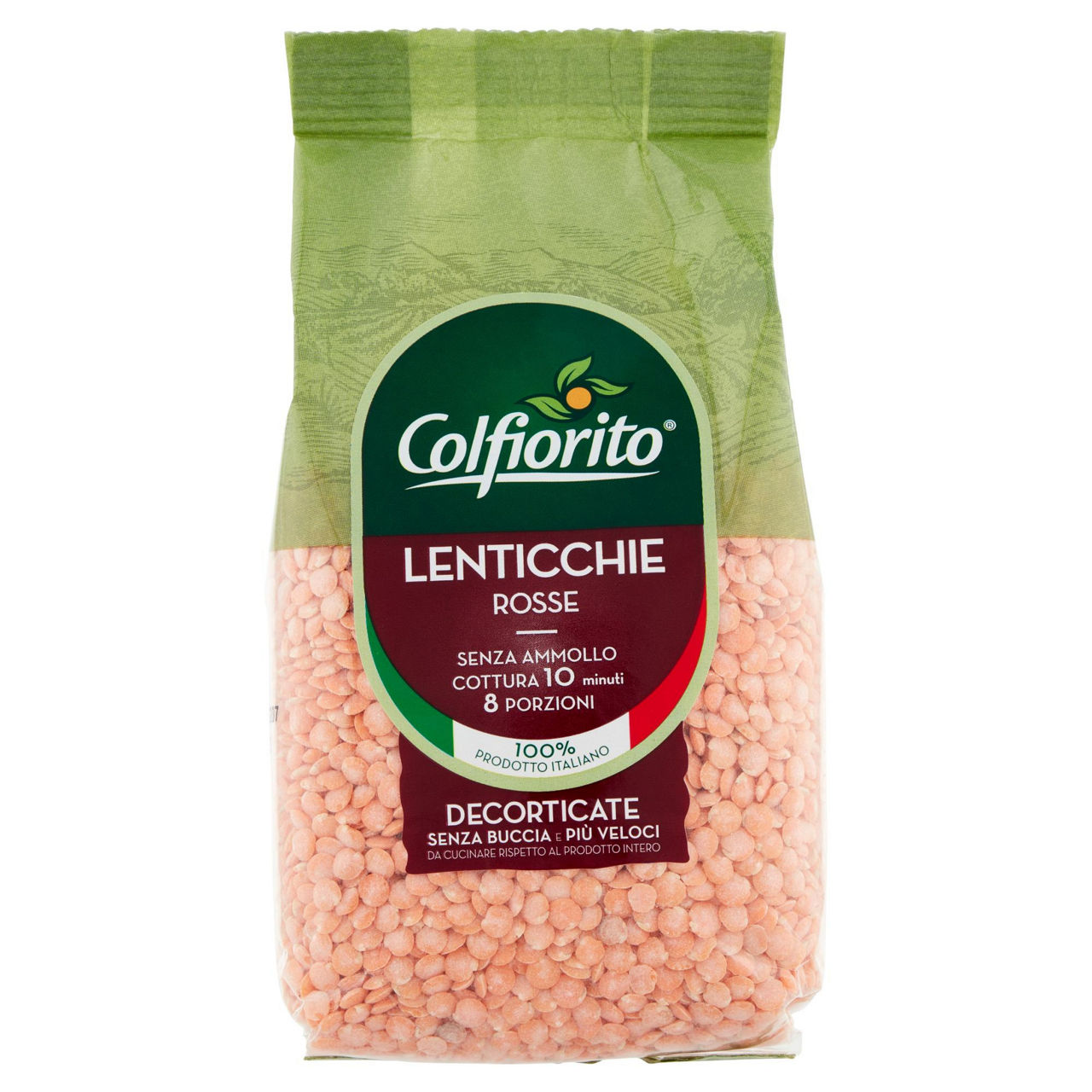 Lenticchie rosse decorticate 400 gr - Immagine 01