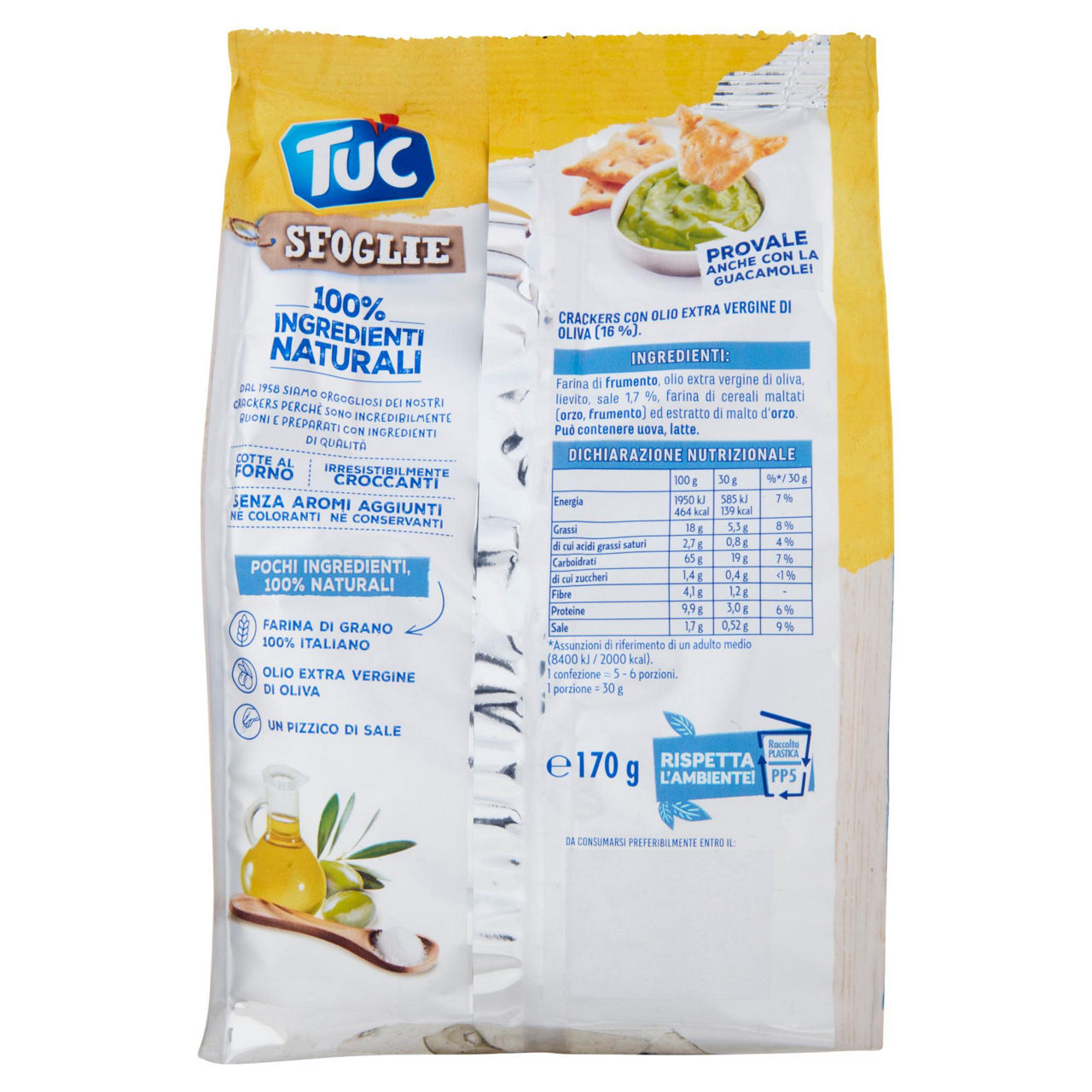 Crackers con olio extra vergine di oliva e un pizzico di sale 170 gr - Immagine 31