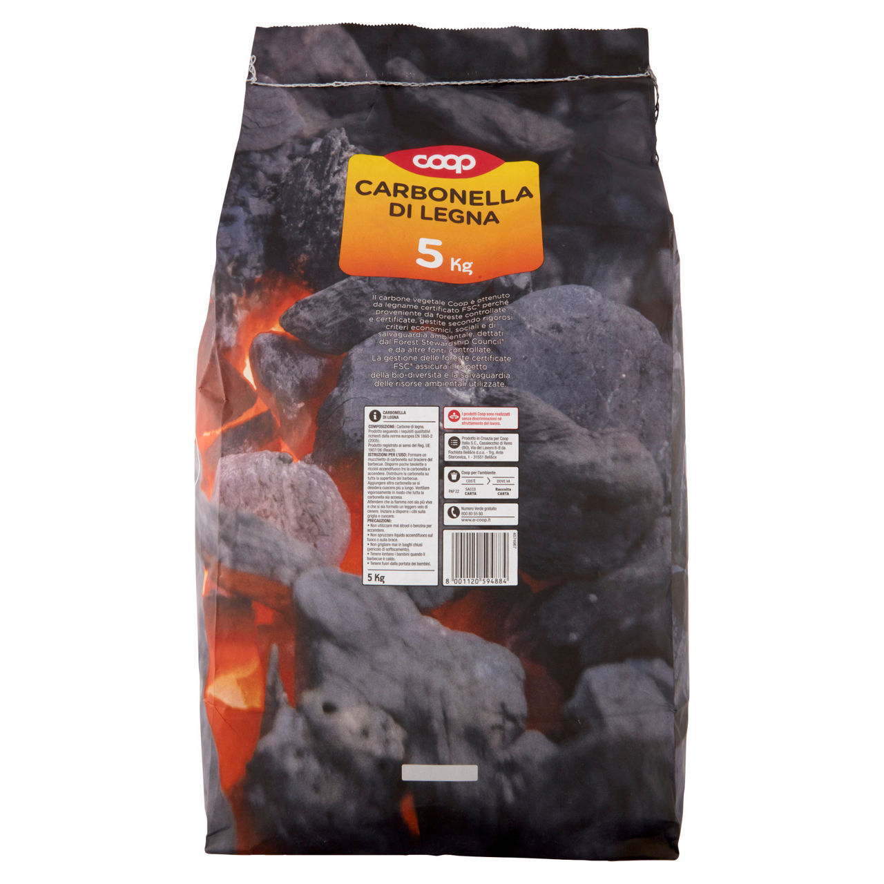 Carbonella di legna 5 kg - Immagine 11
