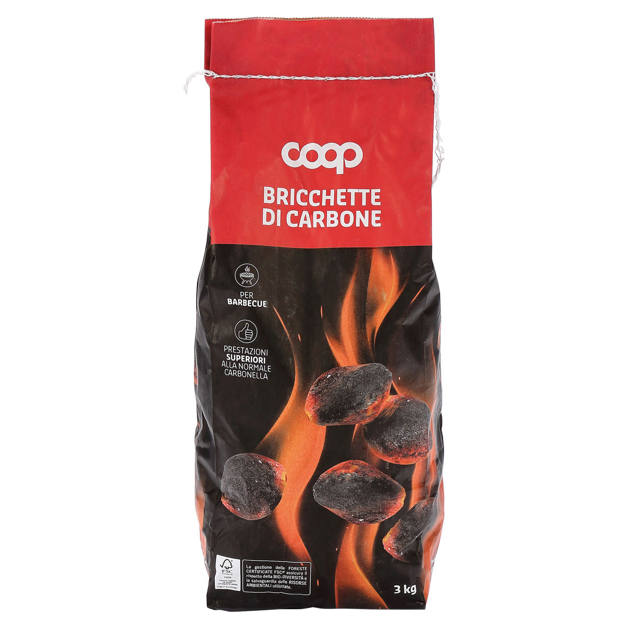 Bricchette di carbone 3 kg - Immagine 11