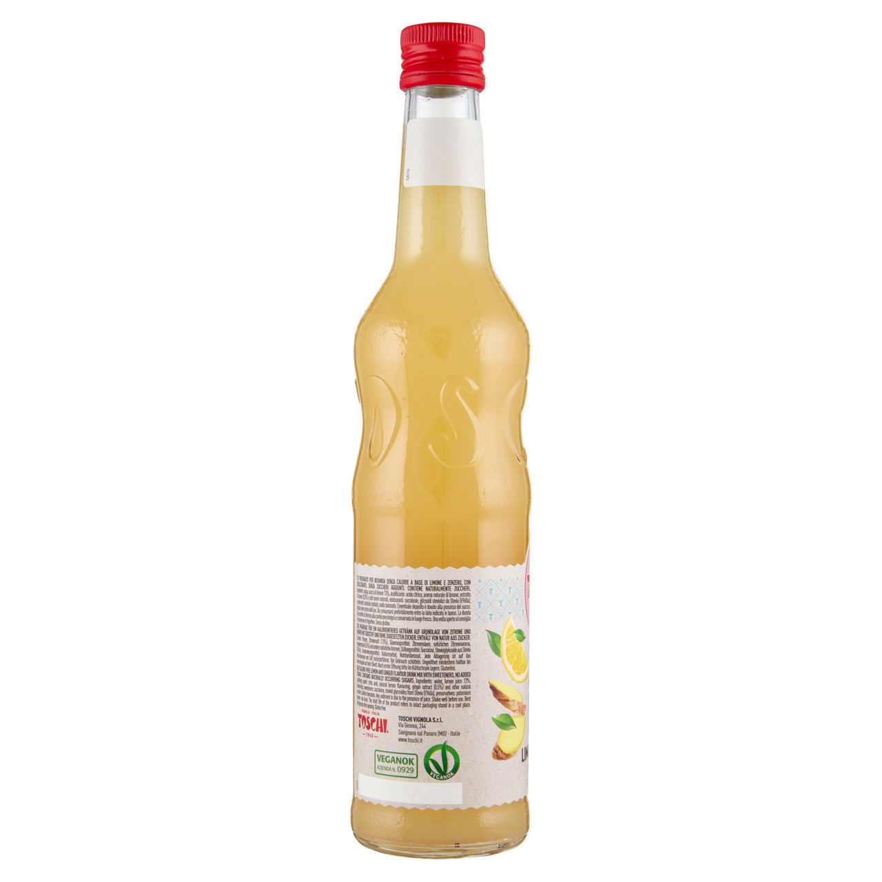 Sciroppo limone e zenzero linea zero + toschi bottiglia ml 560 - Immagine 21