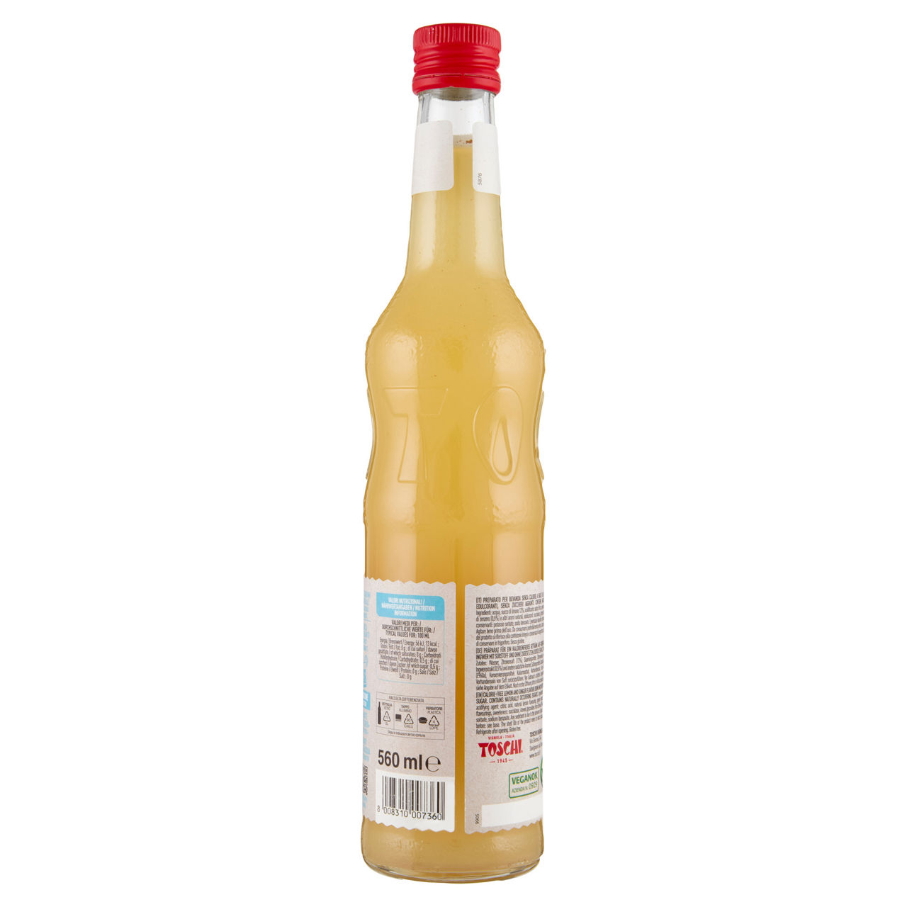 Sciroppo limone e zenzero linea zero + toschi bottiglia ml 560 - Immagine 51