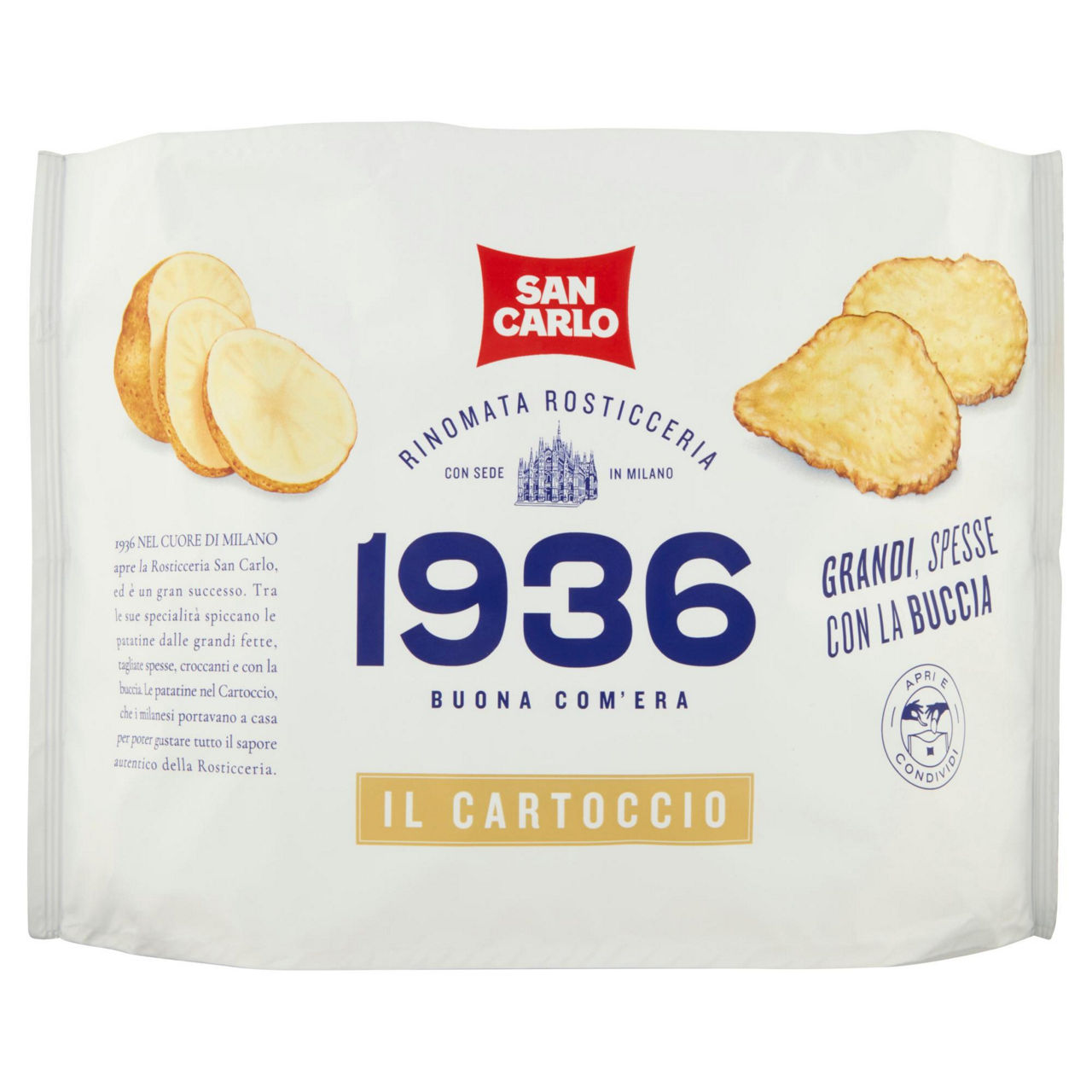 Patatine Il Cartoccio 170 gr - Immagine 01