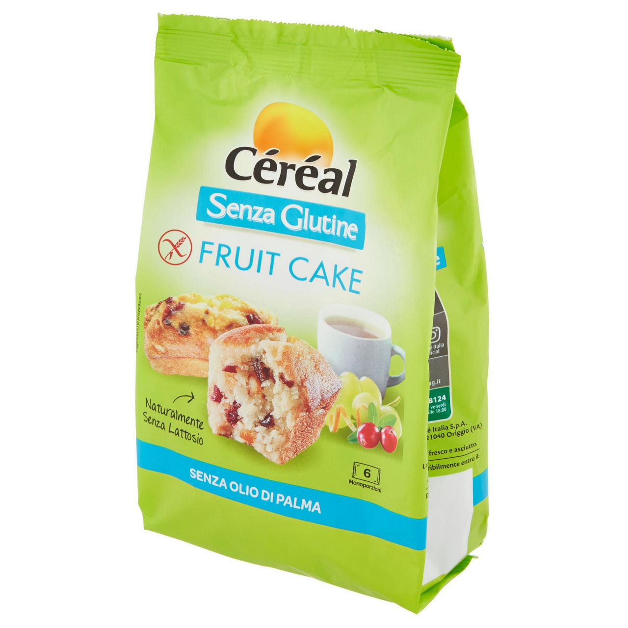 Tortini con frutta secca Fruit Cake senza glutine 6 monoporzioni - Immagine 11