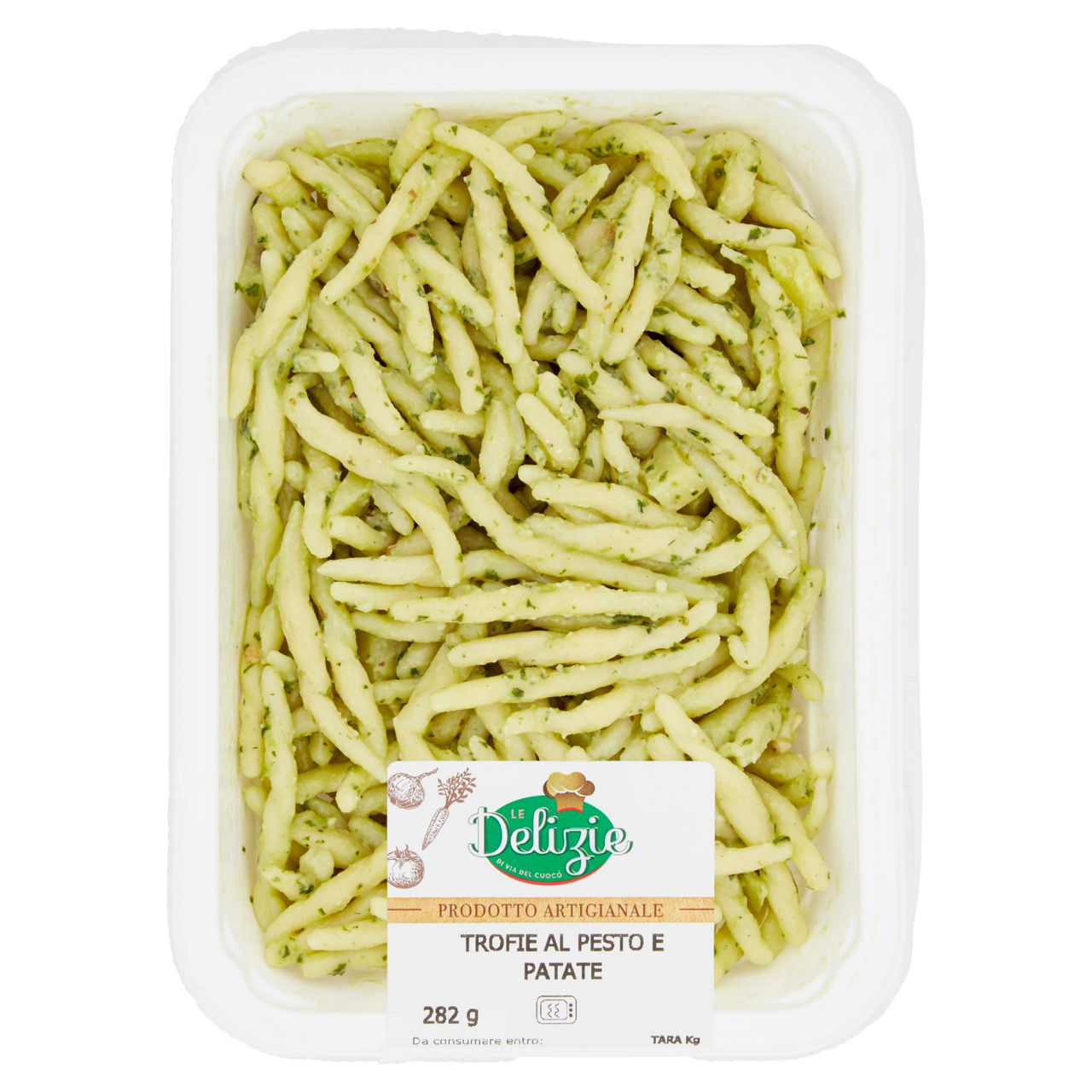 Trofie al pesto e patate