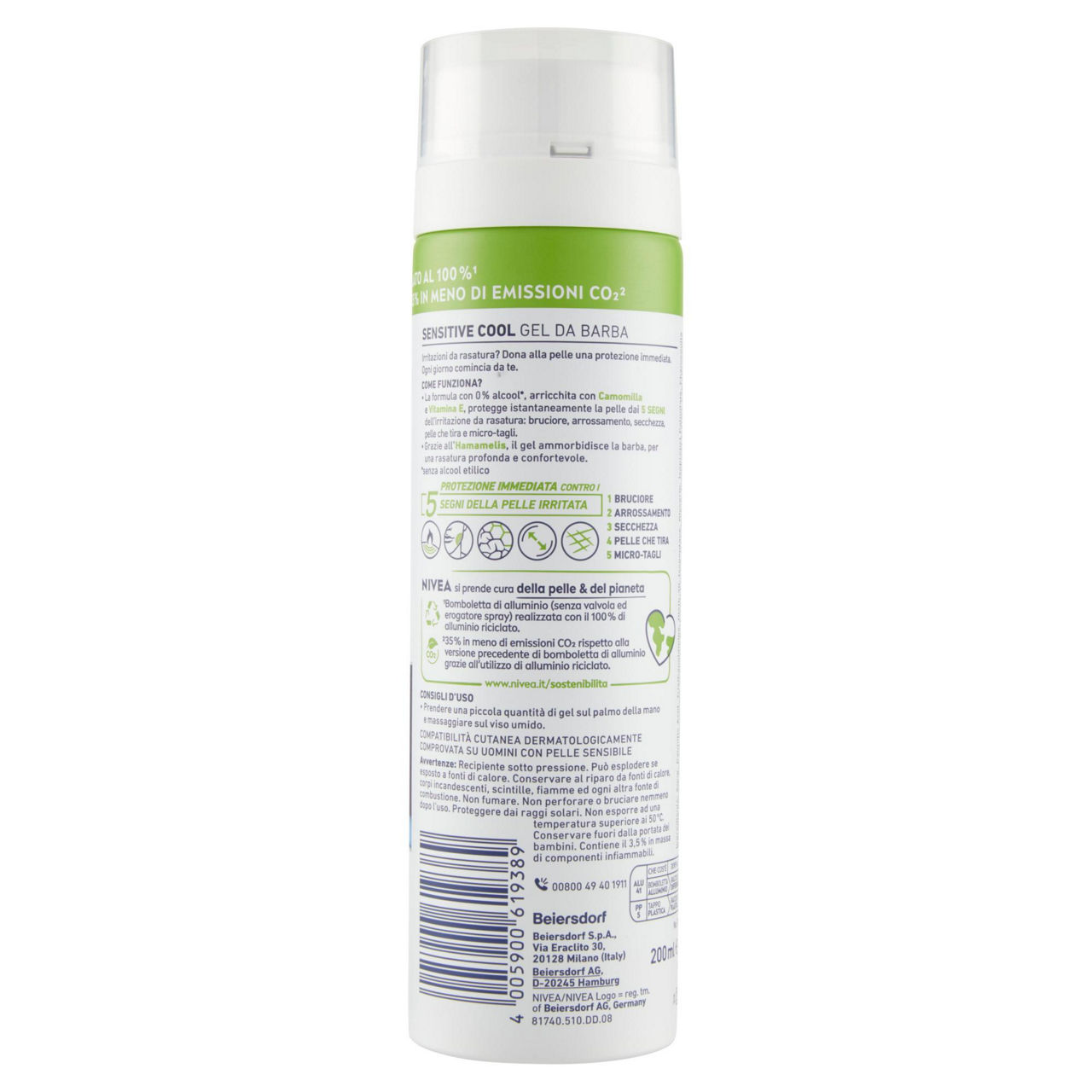 Gel barba sensitive nivea men ml.200 - Immagine 31