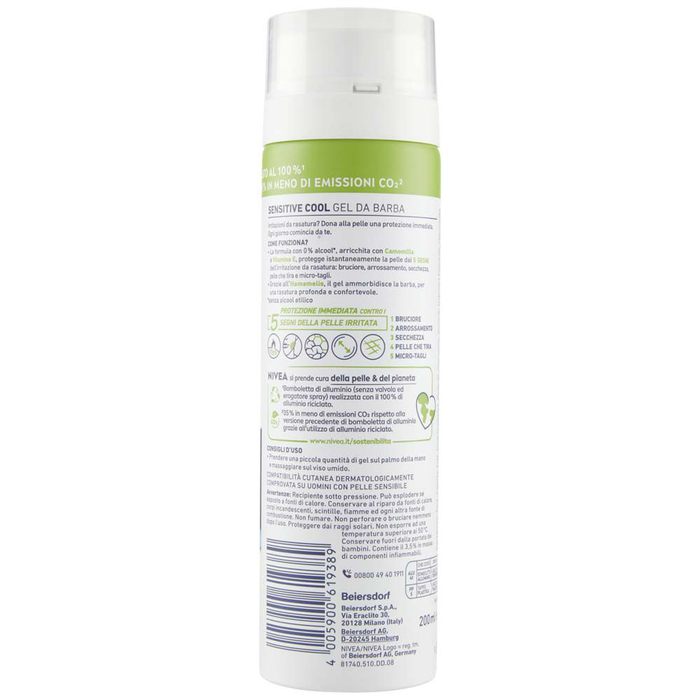 Gel barba sensitive nivea men ml.200 - Immagine 21