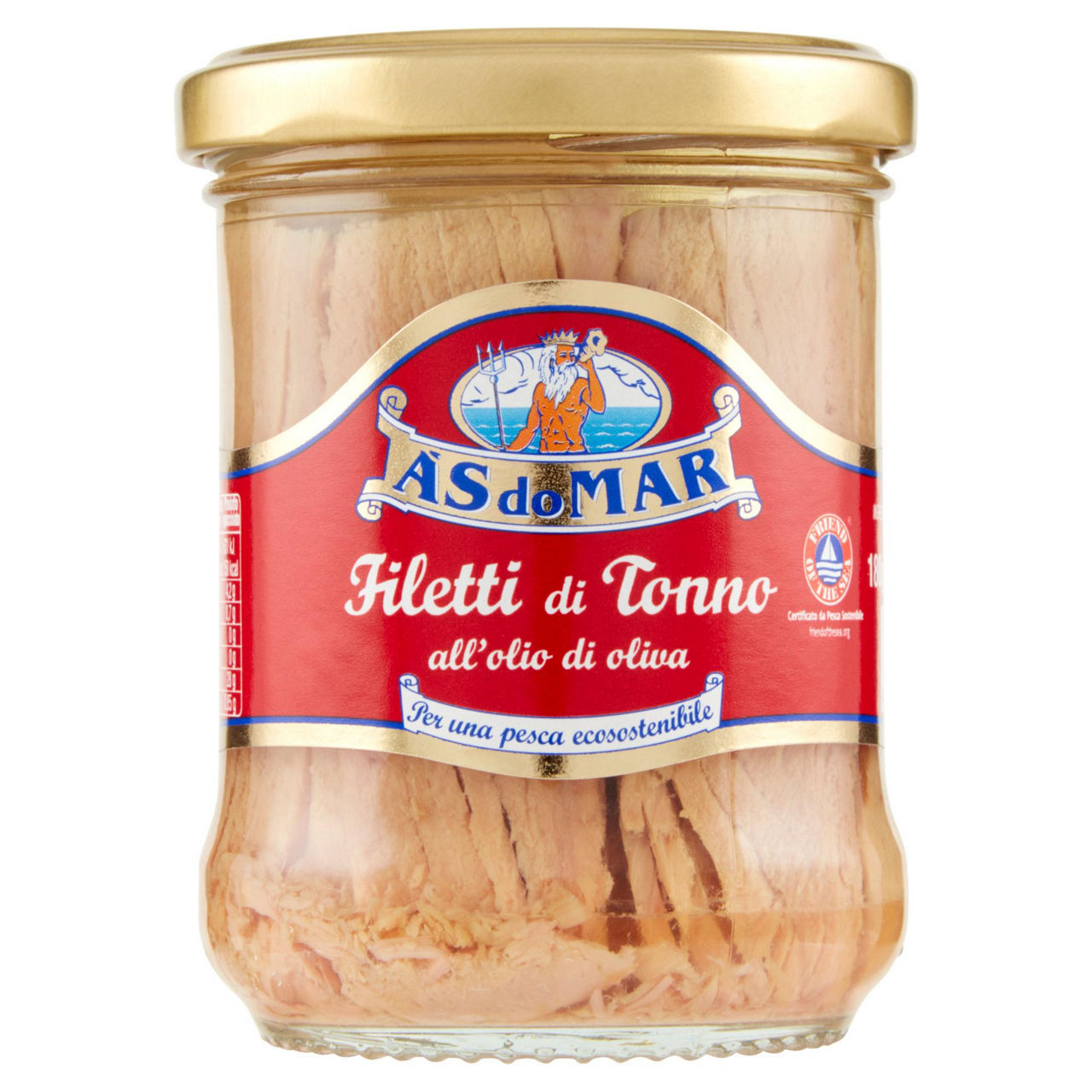 Filetti di tonno all'olio di oliva 180 gr