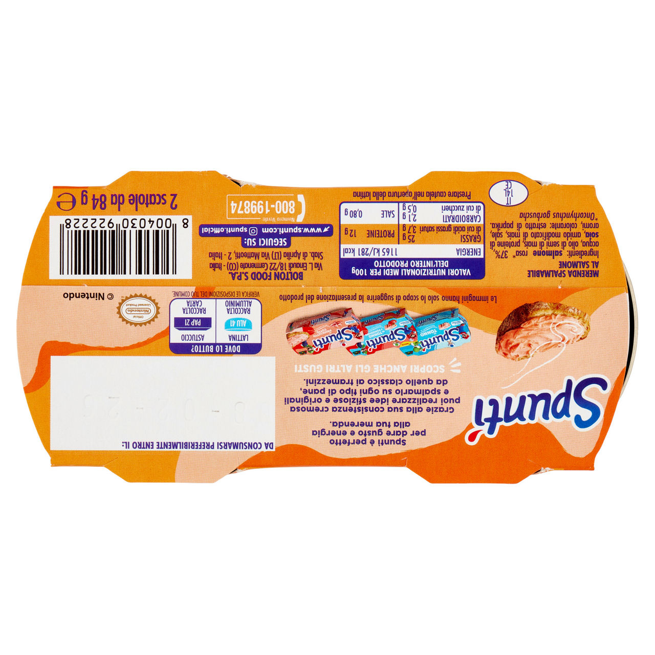 Snack spunti' al salmone 84g x 2 - Immagine 21